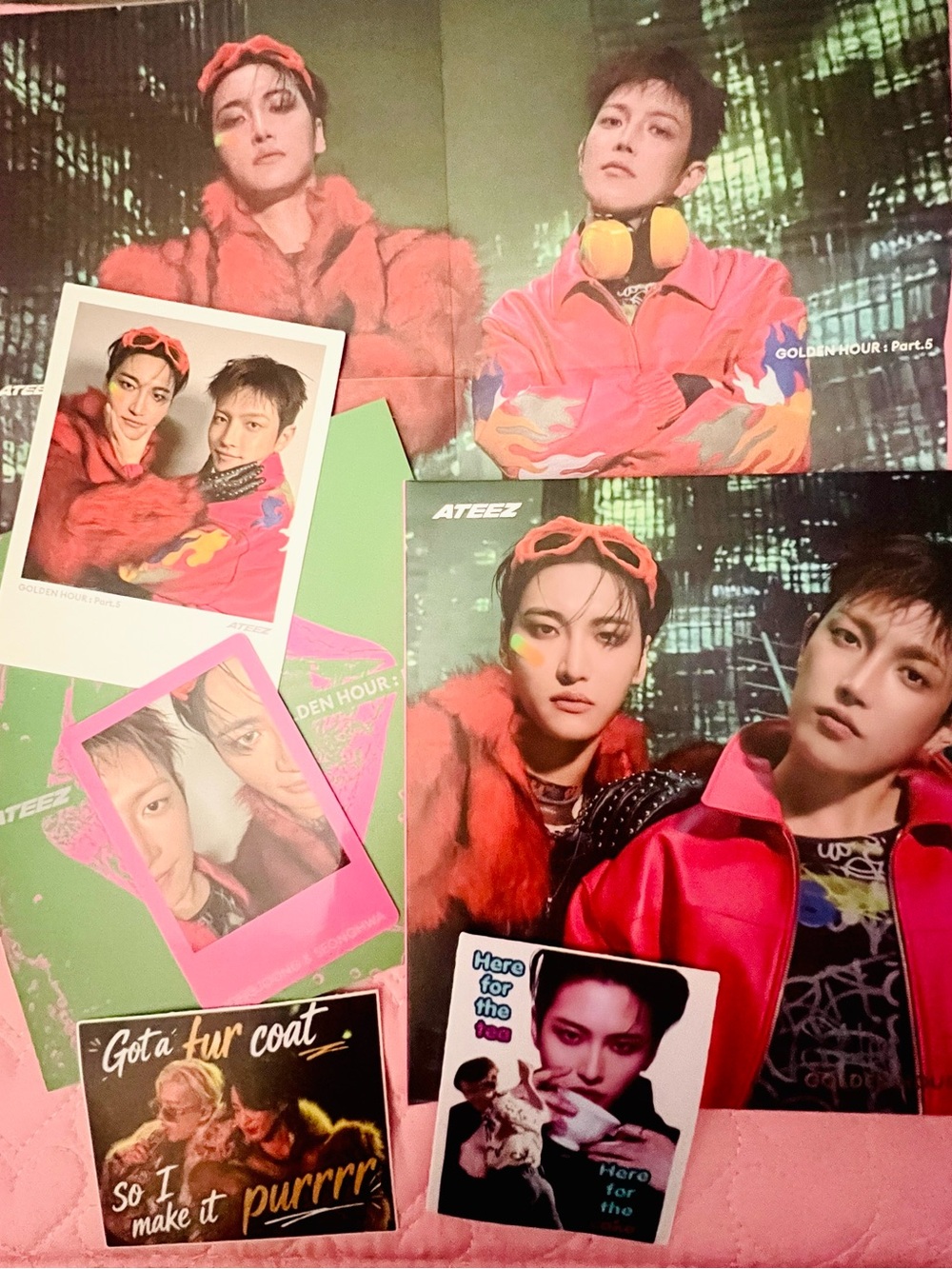 Ateez Golden Hour Part 5 Hongjoong & Seonghwa unit digipack